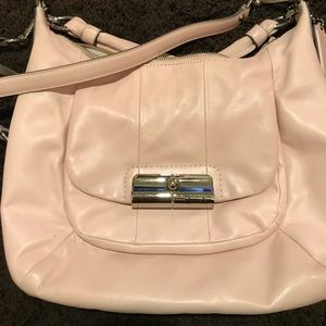 Coach pink Kristin hobo